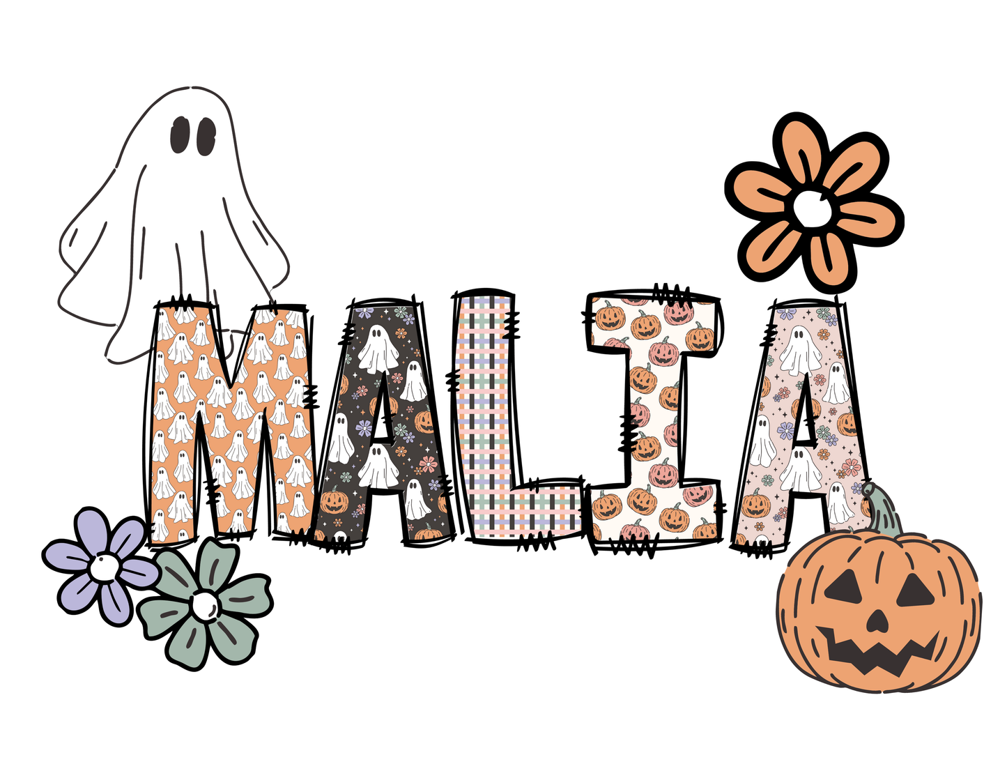 Personalized Trick-or-Treat Tote Bag