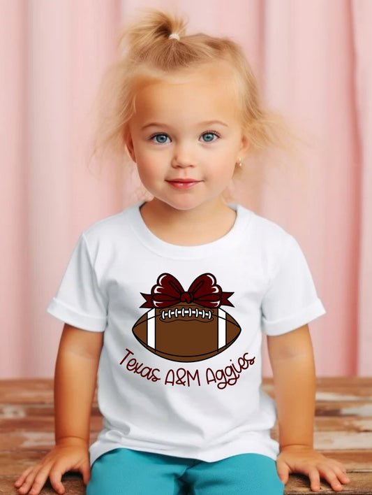 Game Day College Football And Bows