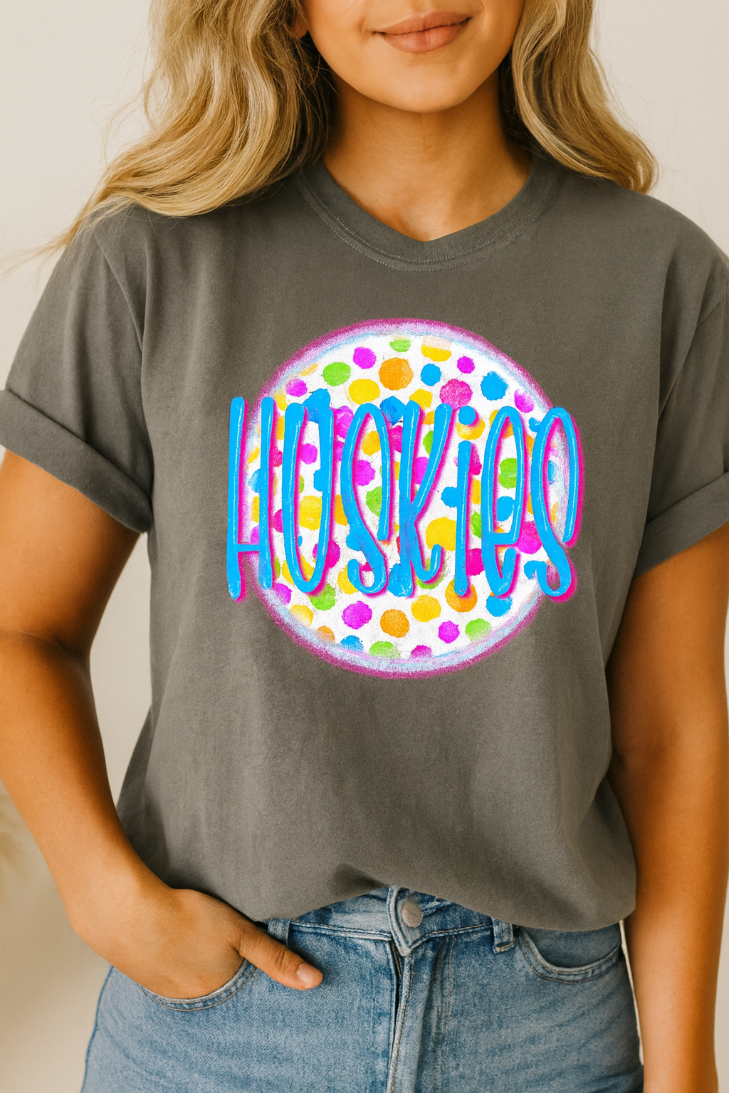 Huskies Color Pop Tee