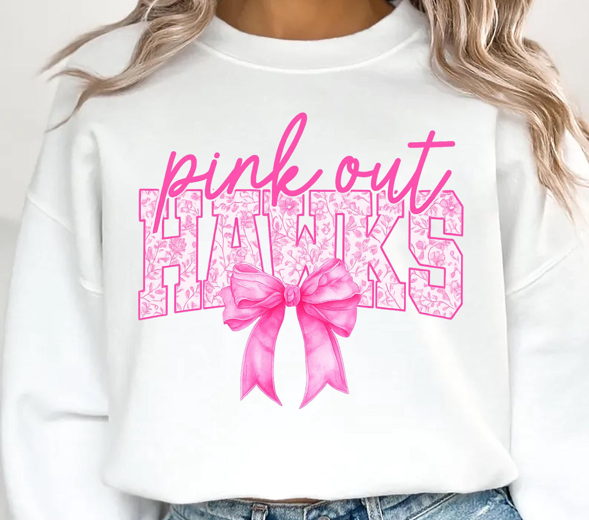 Pink Floral Hawks
