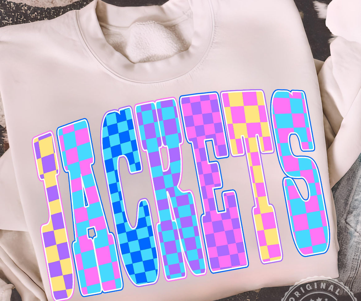 Pastel Checkered Jackets