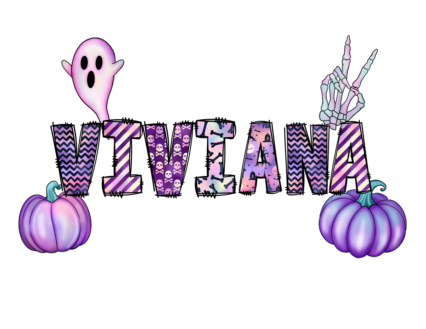 Personalized Trick-or-Treat Tote Bag