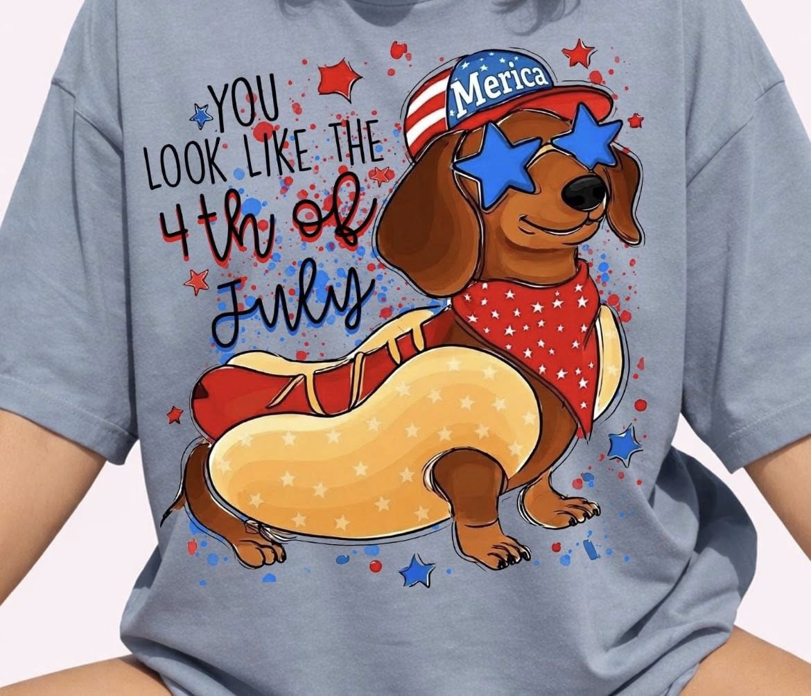 Patriotic Dachshund
