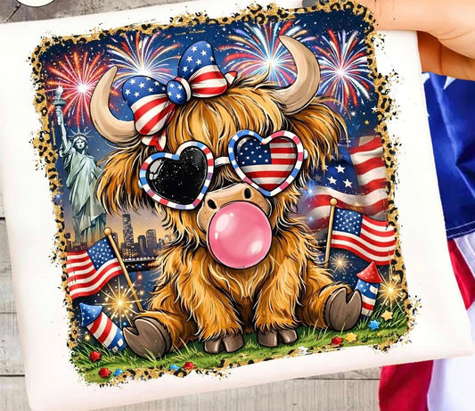 Patriotic Heifer