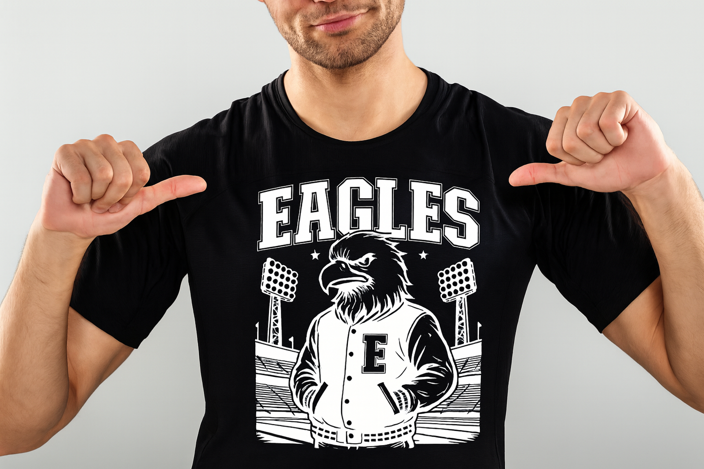 Vintage Varsity Eagles