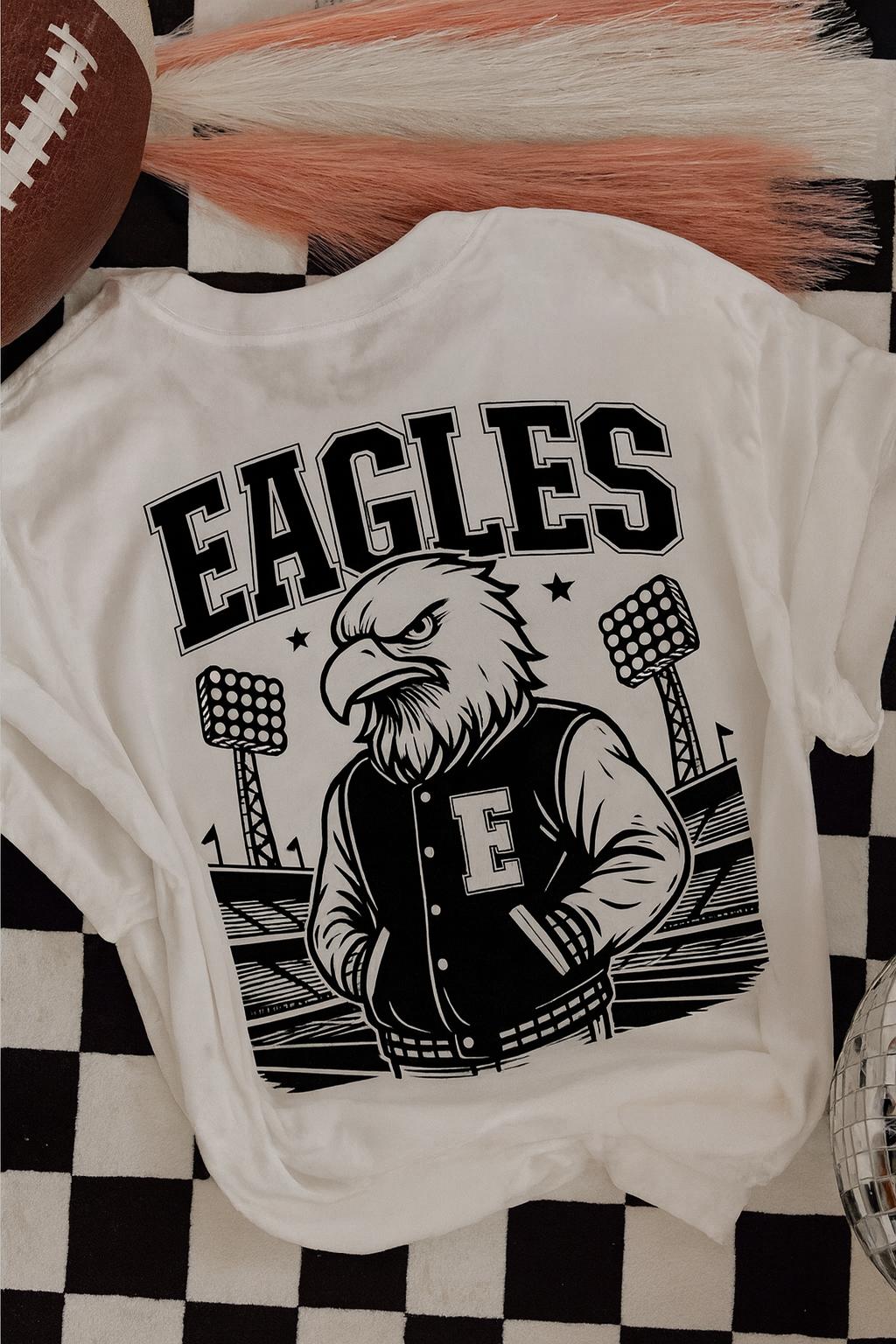 Vintage Varsity Eagles