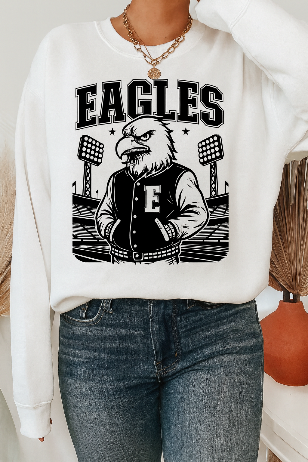 Vintage Varsity Eagles